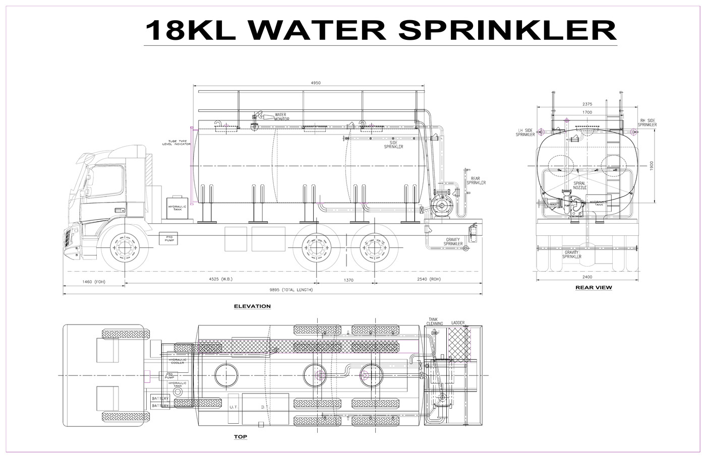 Water Sprinkler CAD