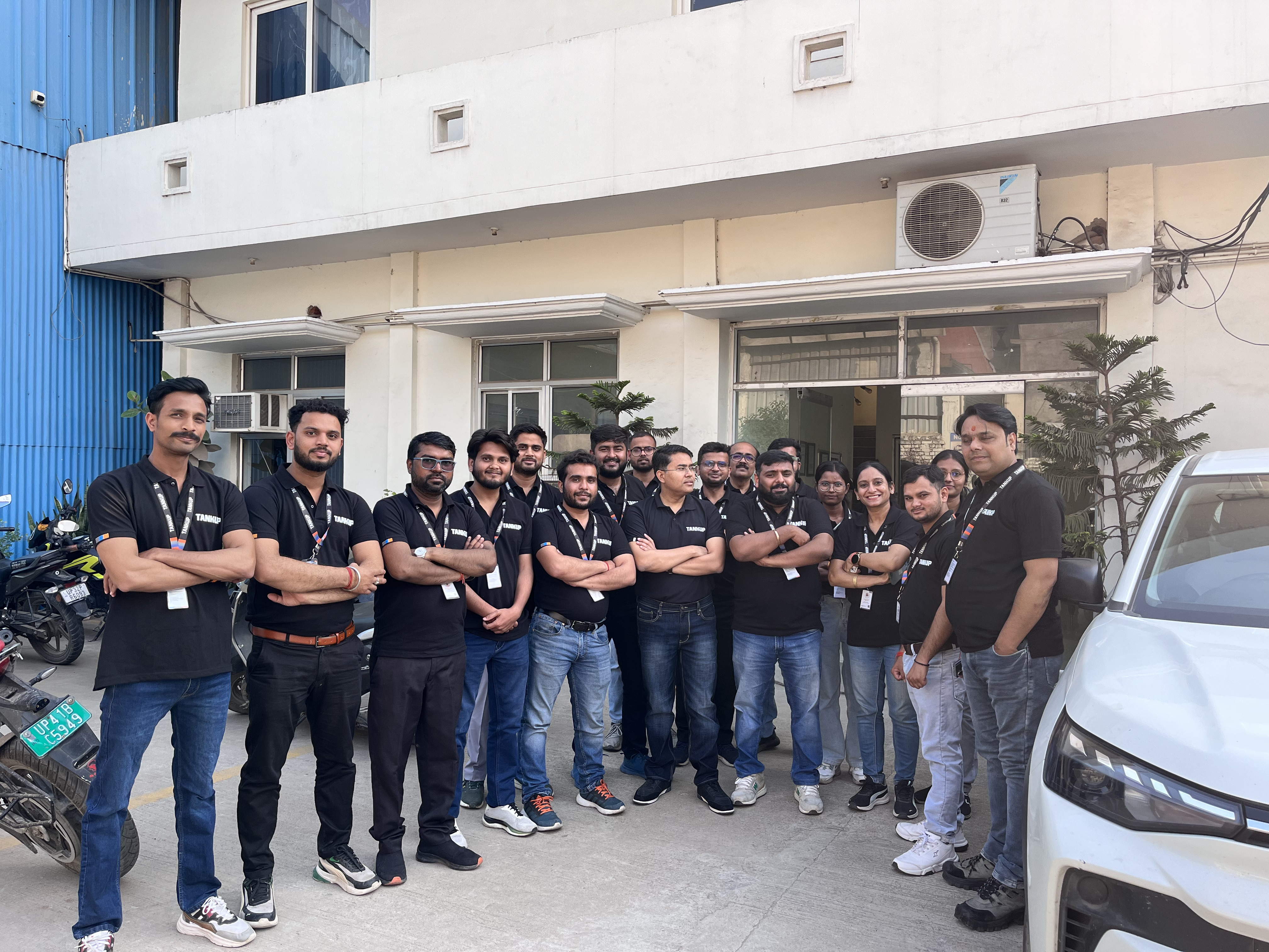 The Tankup engineering and R&D team